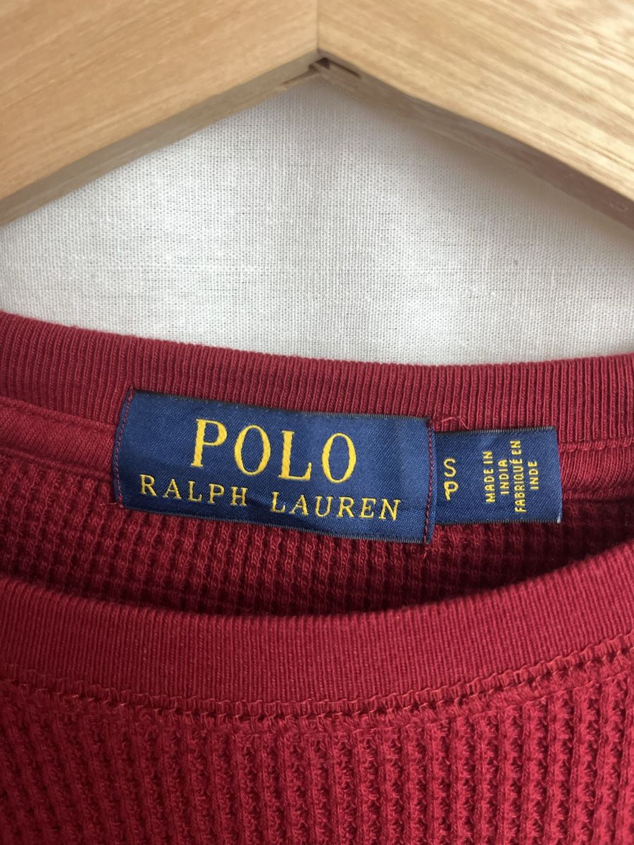 Ralph Lauren Maglioni & Felpe: Pull Ralph Lauren rouge pima coton – Nuovo (secondo la descrizione) da Les Avanchets venduto da lunedeneige.shop 2