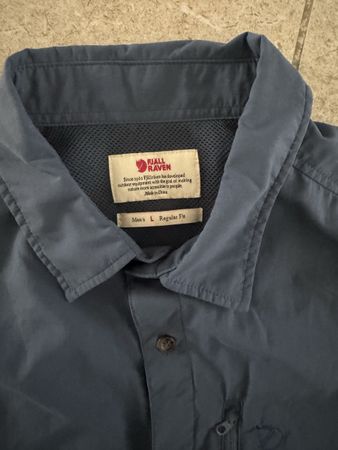Fjällräven Hemd Grösse L Regular Fit Herren blau