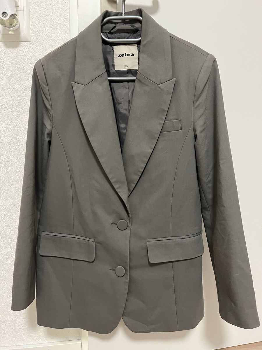 Zebra Giacche: Blazer oversized dunkelgrau XS neu – Nuovo (secondo la descrizione) da Birrwil venduto da vanyboo