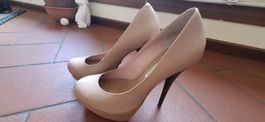 Buffalo London High Heels, Nude, Gr. 41, Top Zustand!