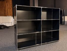 Quadro Regal offen / 150 x 118cm - Farbe Schwarz