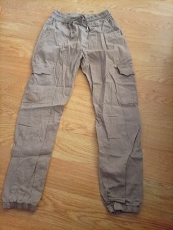 Cargo Hosen beige Grösse S made in Italy