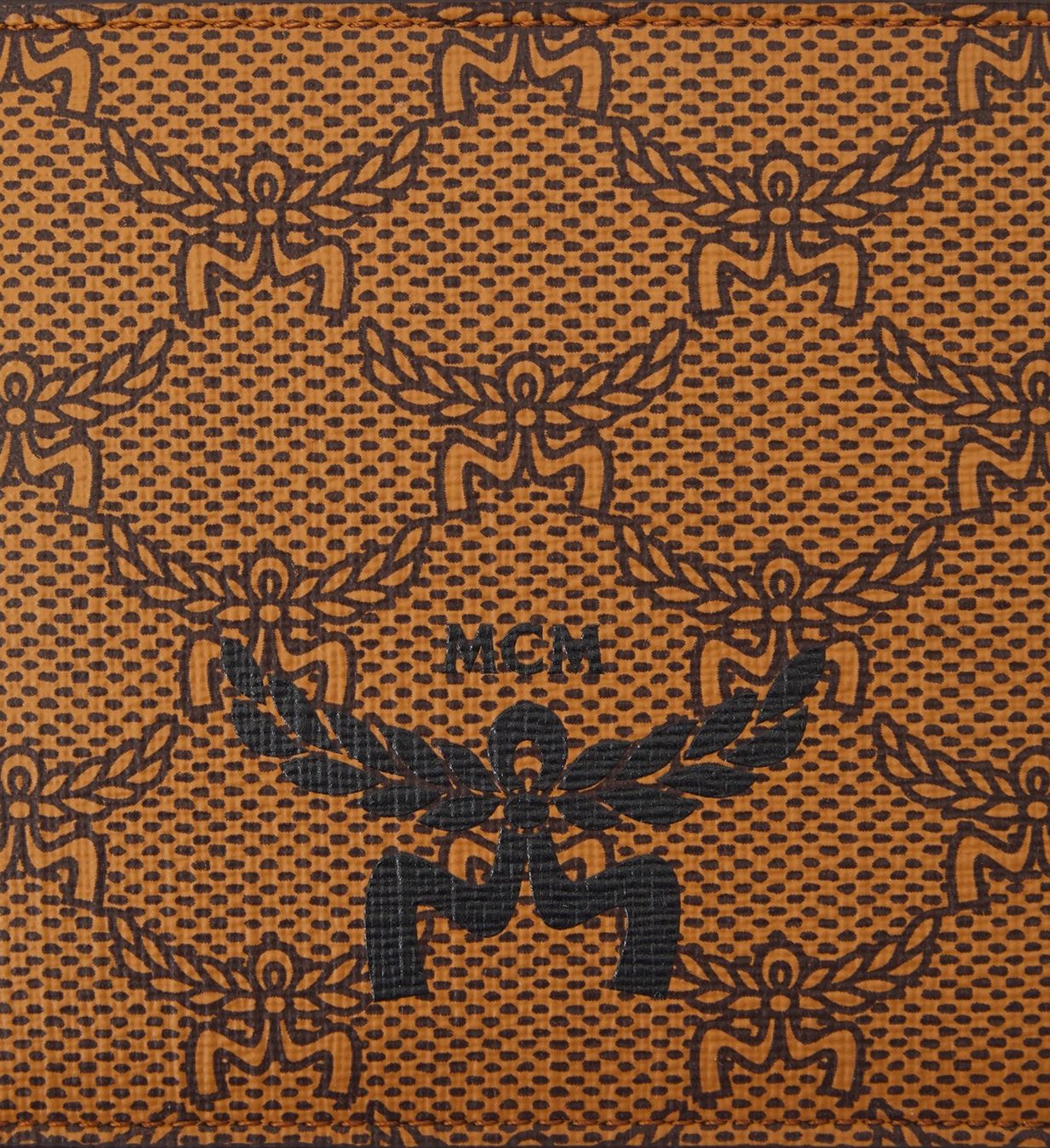 Mcm Portafogli: *MCM LAURETOS SMALL WALLET UNISEX - WALLET, Cognac – Nuovo e nell'imballaggio originale da Oberaach venduto da Dandy2021 3