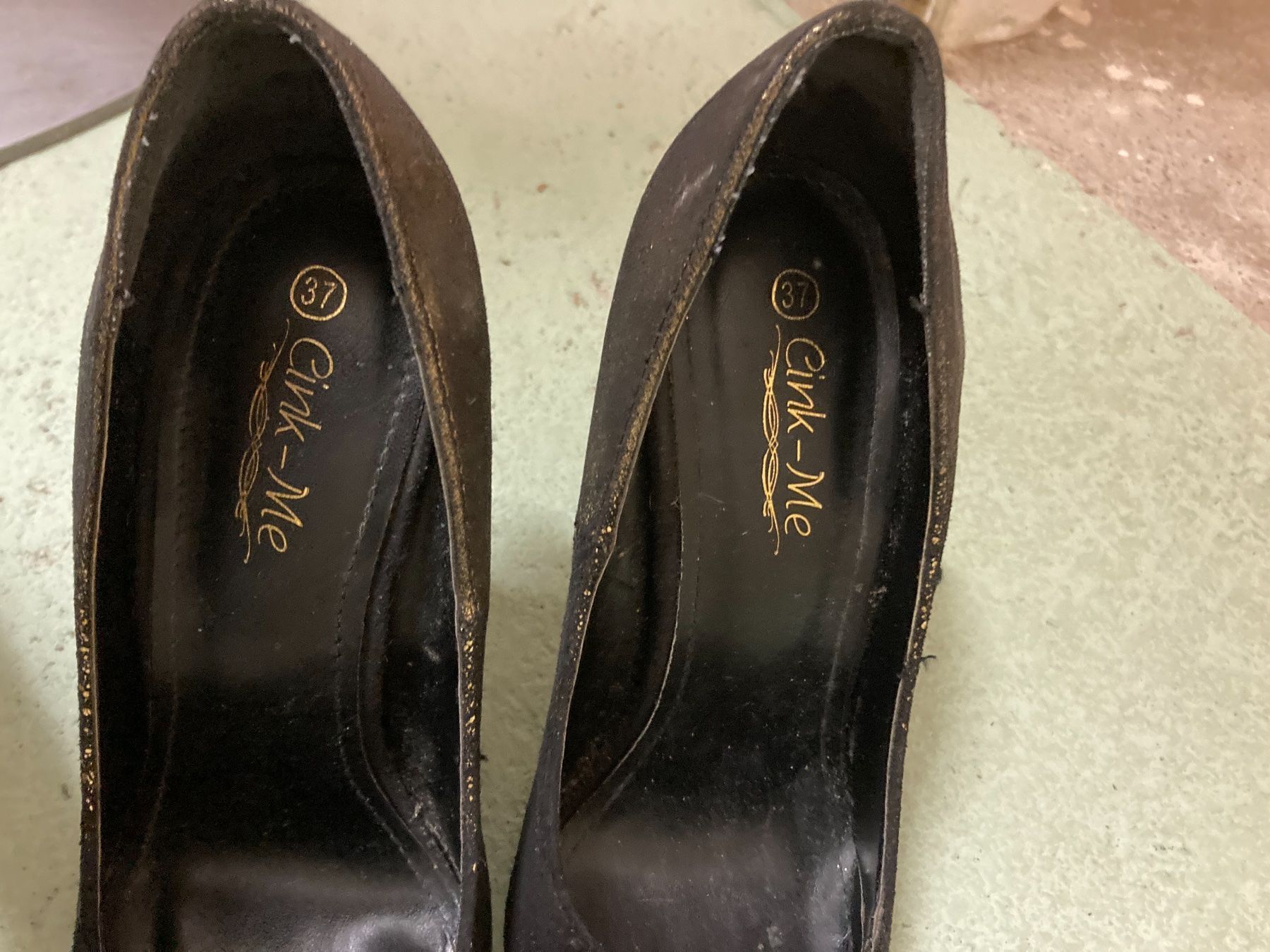 Scarpe da donna: Schöne High Heels mit Gold – Nuovo (secondo la descrizione) da Uster venduto da Kalici1 3