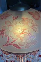Lampe champignon monumentale en verre