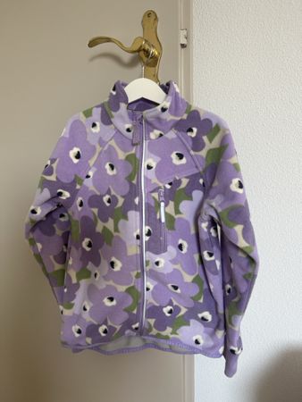 windproof  Jacket Polarn O.P Purple Floral Size 128