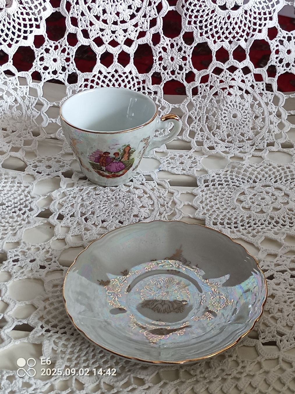 Set di piatti: Herziger Mocca-Service 16teilig – Usato da Zürich venduto da Mitzi6 5