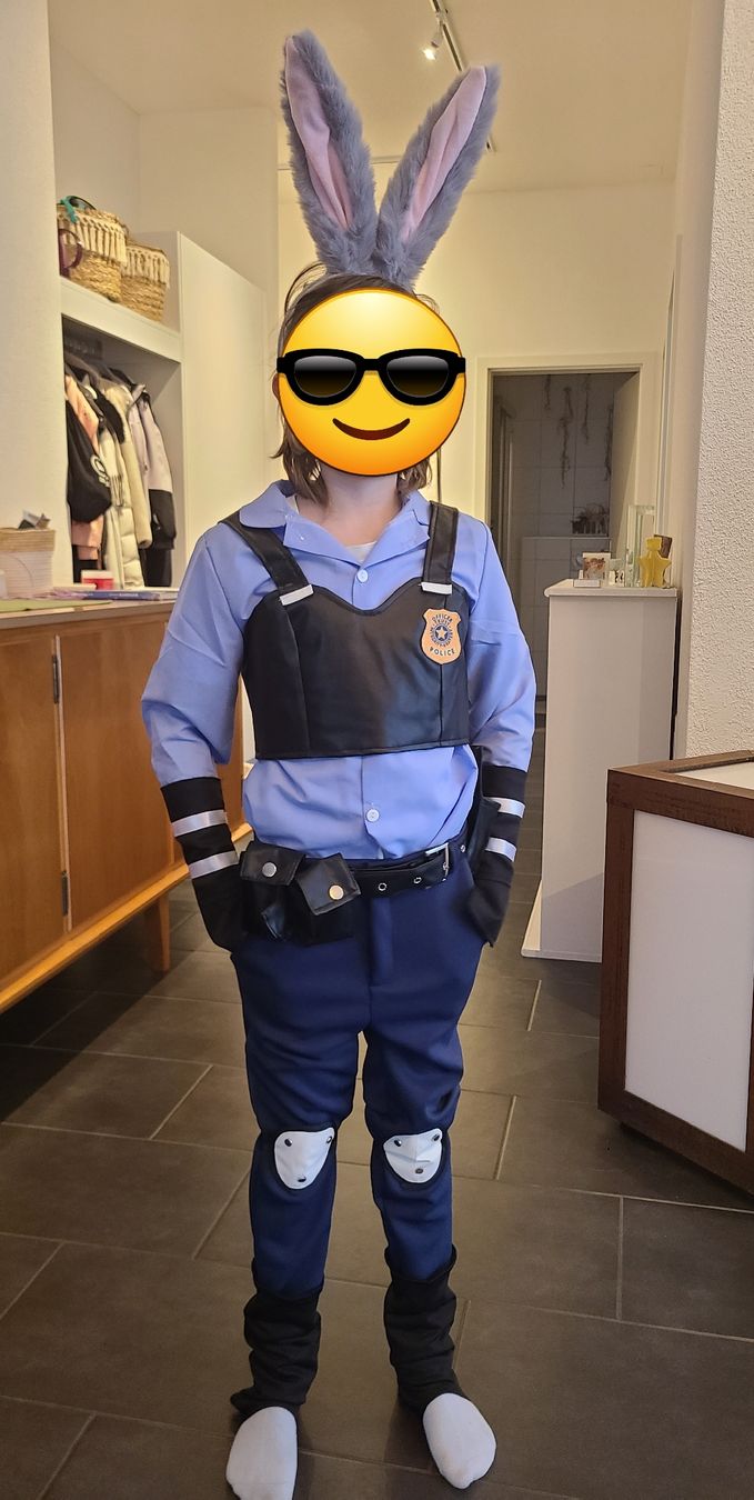 Costumi: Zootopia Judy Hopps Kostüm Gr.122/128 – Nuovo (secondo la descrizione) da Flüh venduto da pauletta1985 1