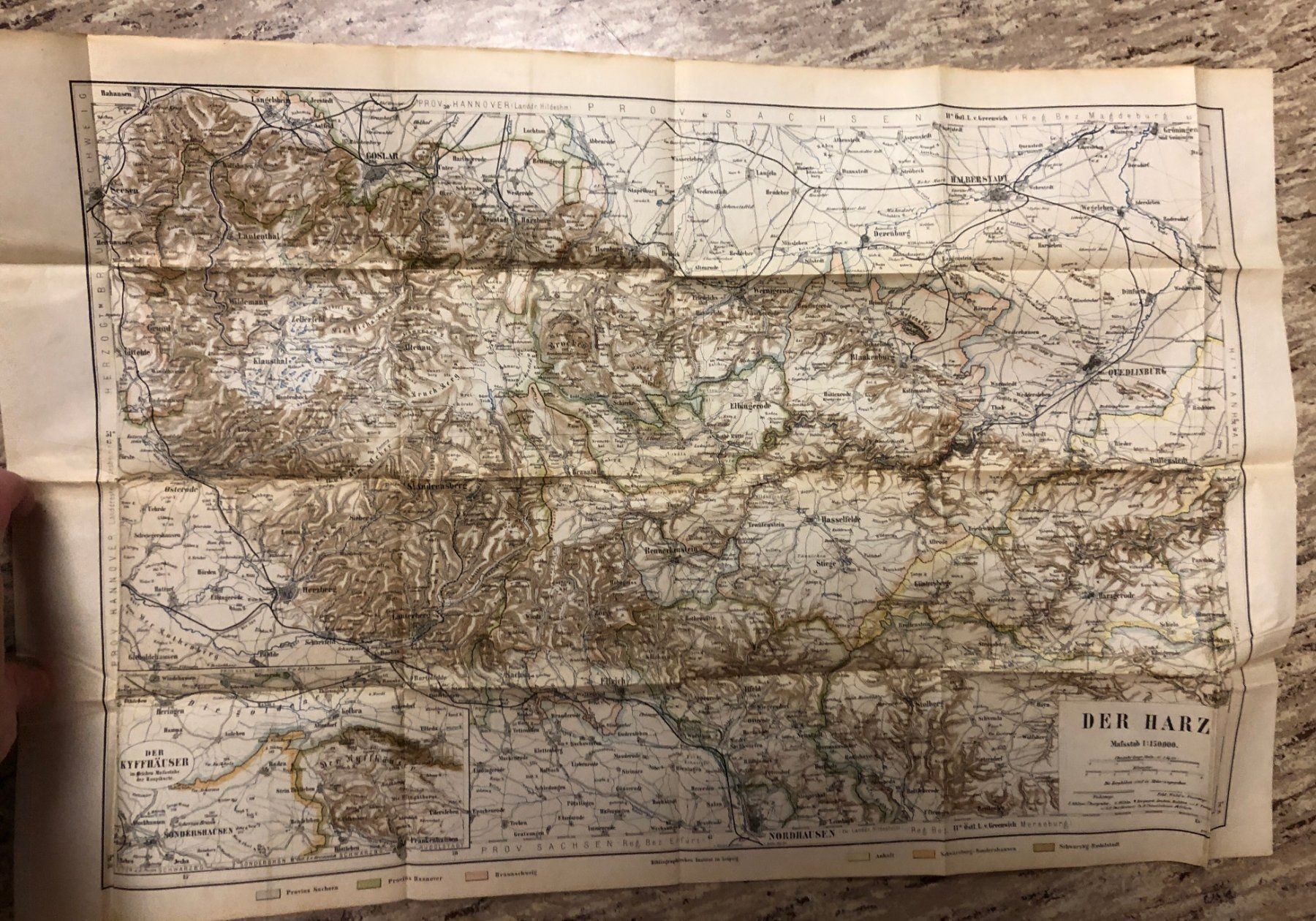 Libri: Meyers Reisebücher: Der Harz 1884 – Usato da Zürich venduto da allp 9
