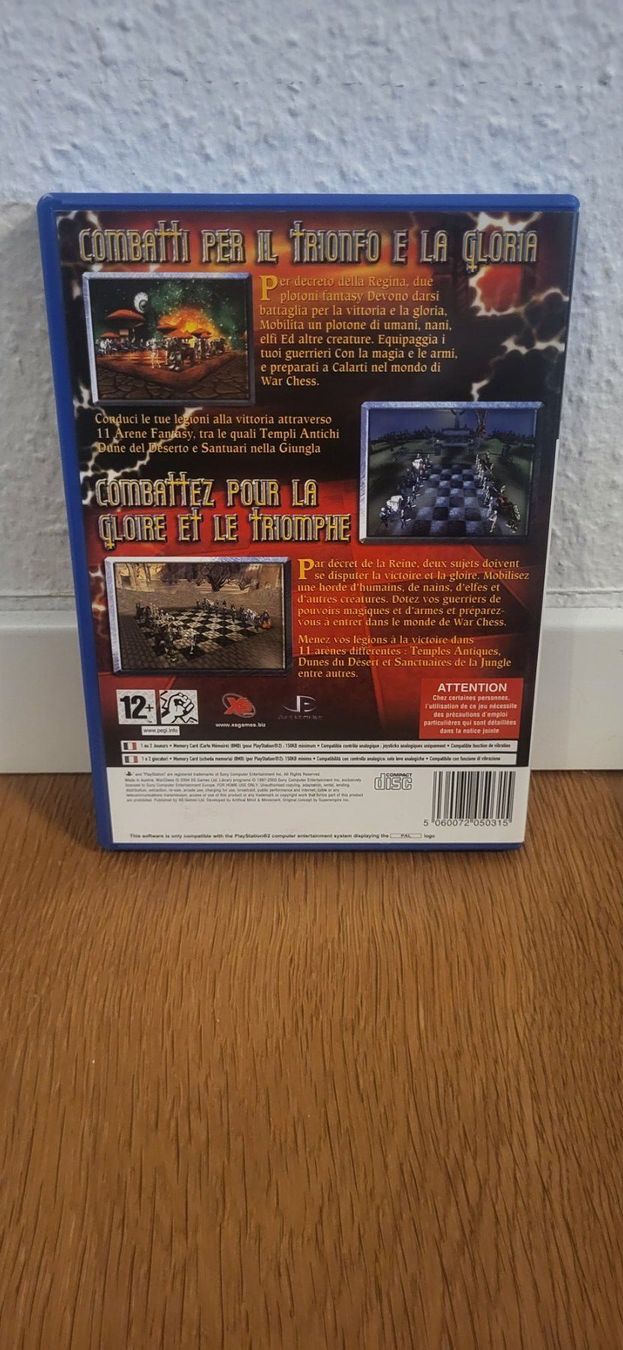 Sony Giochi: PS2 - War Chess – Usato da Münsingen venduto da Heroism2010 1