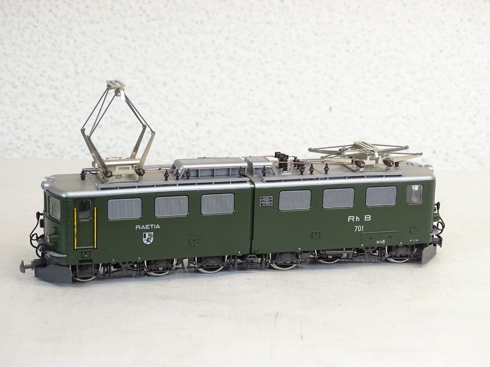 Bemo 1254 101 Ge6/6 Raetia 701 Grün Analog, H0m (Gebraucht) in Wohlen ...