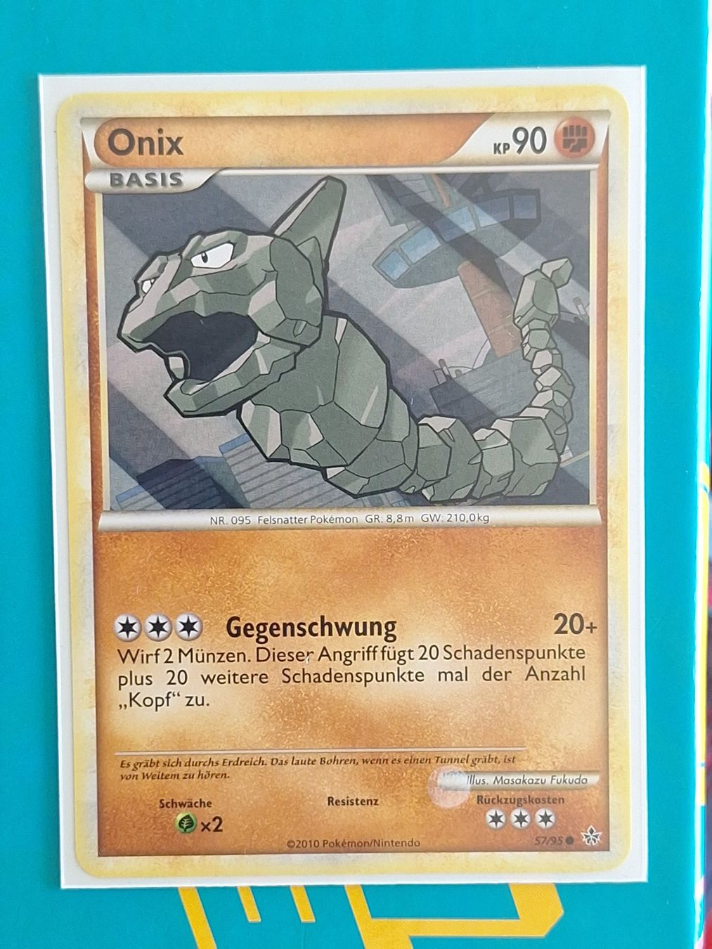 Pokémon Carte collezionabili: Onix - Pokemon Triumph - Boosterfrisch – Usato da Altstätten SG venduto da GGsGameshop