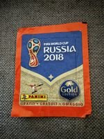 2x Panini WM Russland 2018 Sticker-Pack Gold Edition Neu Top