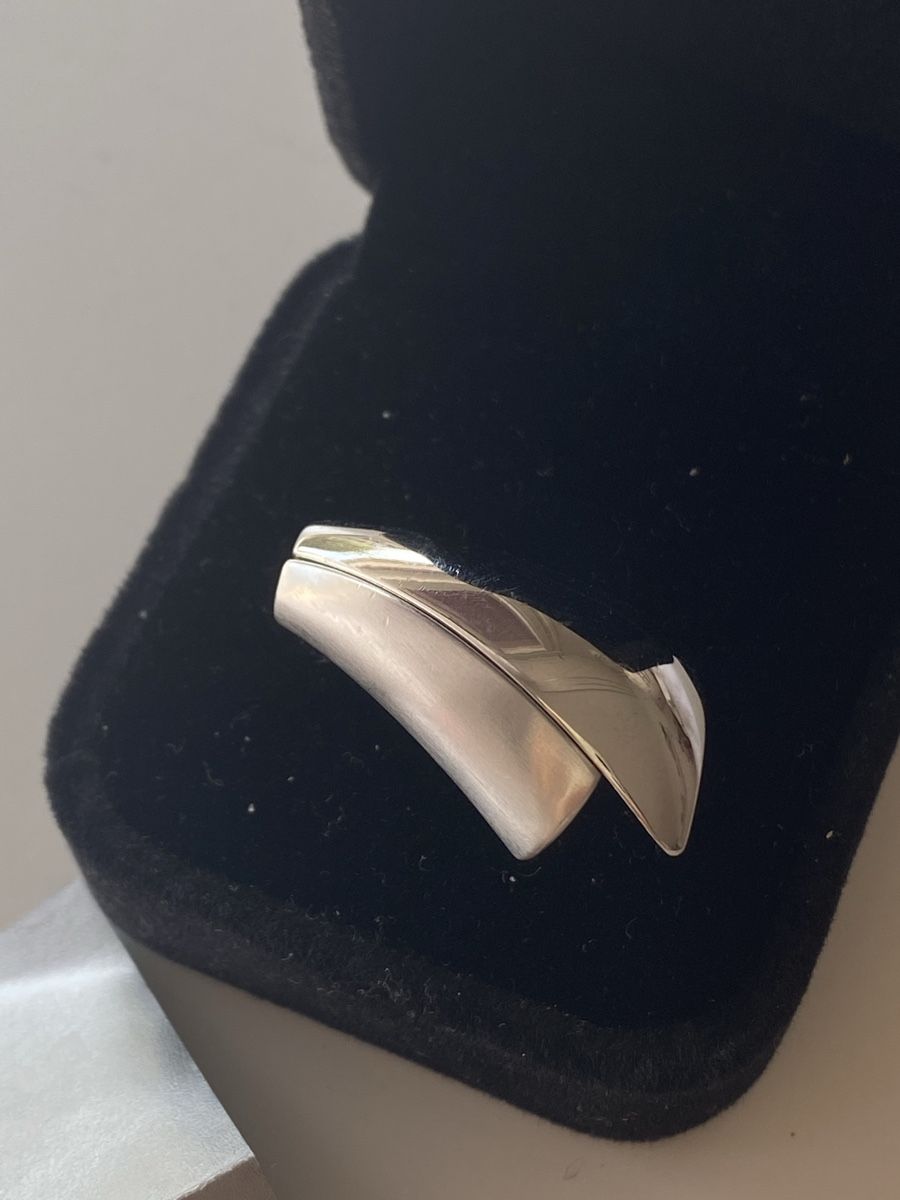 Breil Anelli: Breil Massive Edelstahl Silber Ring – Nuovo (secondo la descrizione) da Givisiez venduto da dor_xb9k 1