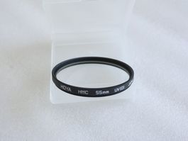 Hoya 55mm HMC UV (0) Filter / filtre / Filter. Japan.