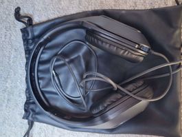 Casque Audio On-Ear avec Housse de Rangement Noire