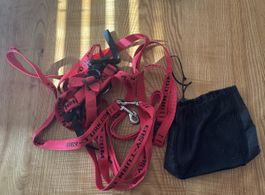 Skihilfe Easy-Turn Lernhilfe rot mit Tasche gebraucht