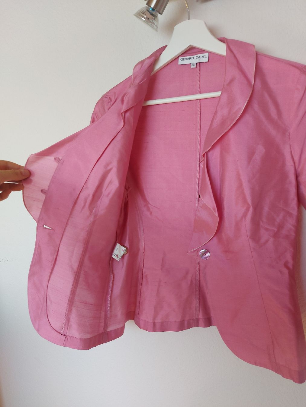 Gérard Darel Giacche: Blazer 100% soie Gérard Darel - T. S – Usato da Lausanne venduto da Super-cerise 3