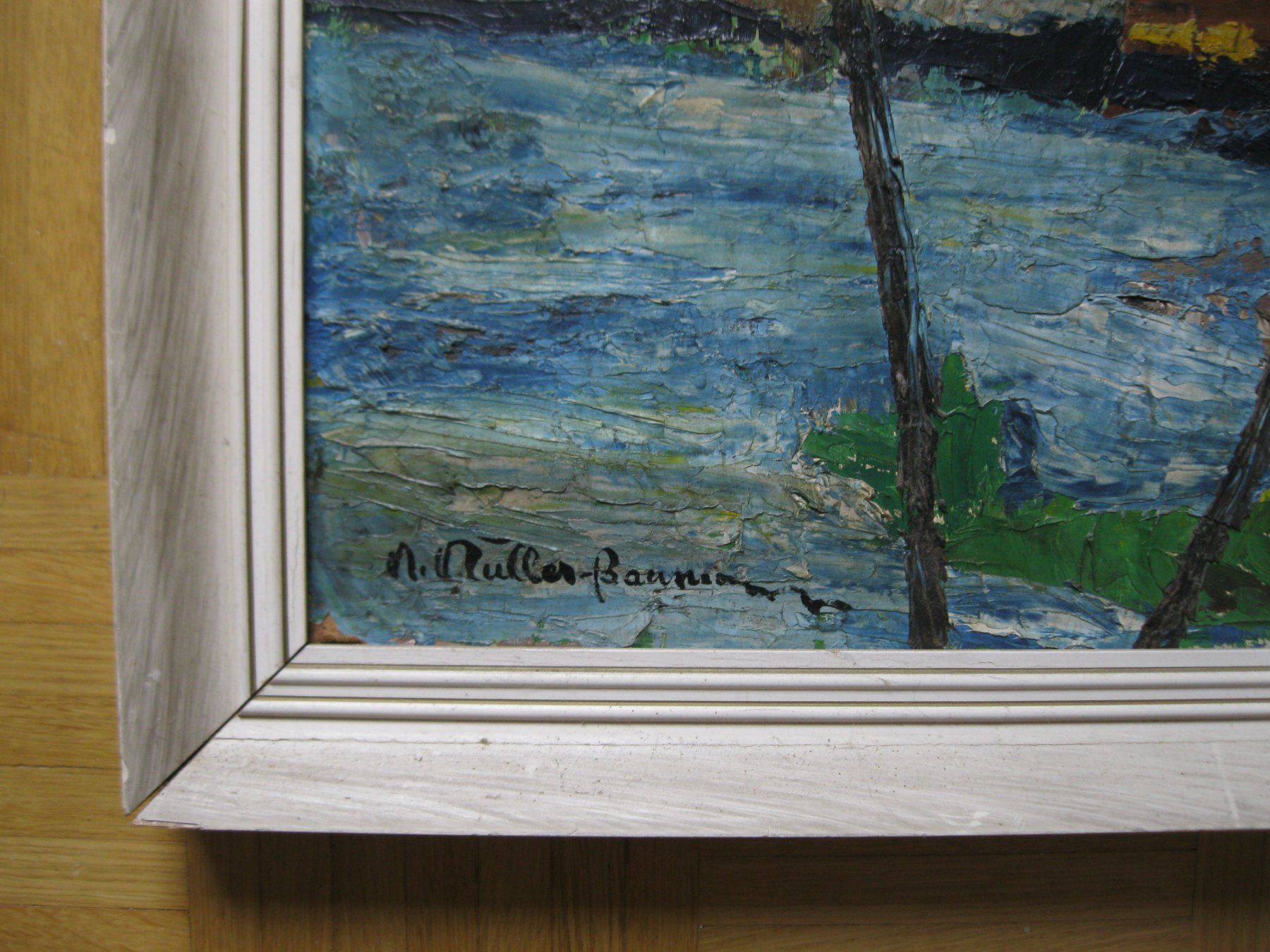 Tableaux: GEMÄLDE  VON  A. MÜLLER-BAUMANN – D'occasion à Männedorf par Andreas2002 2