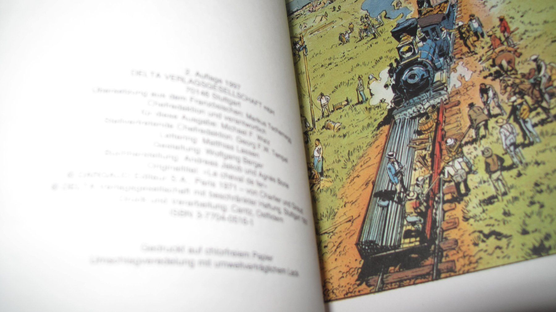 Fumetti: Leutnant Blueberry  /  Band:7 - Das eiserne Pferd – Usato da Berg TG venduto da Volker-Kampfgarten 1