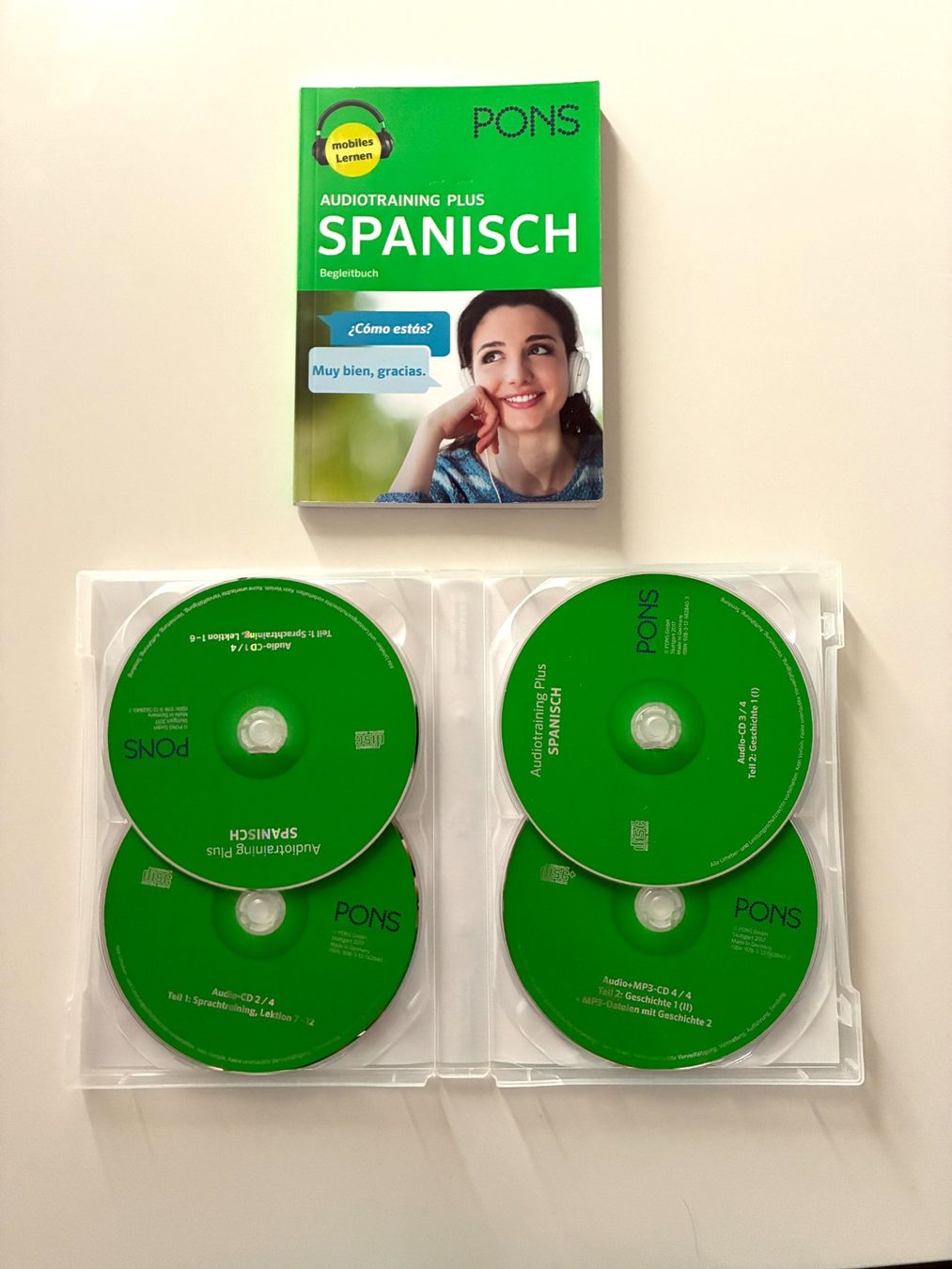 CD: Spanisch lernen mit PONS Audiotraining Plus – Nuovo (secondo la descrizione) da Winterthur venduto da Kasbra