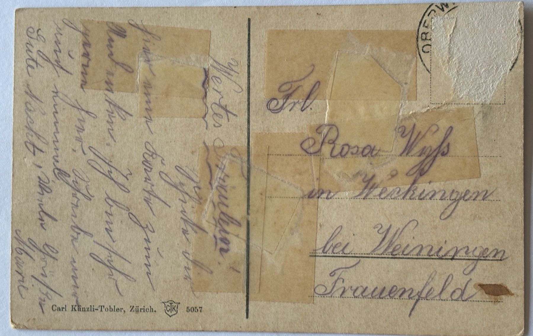Cartes postales: Winterthur, Bahnhof, Post, Tram – D'occasion à Frauenfeld par Merk52 1