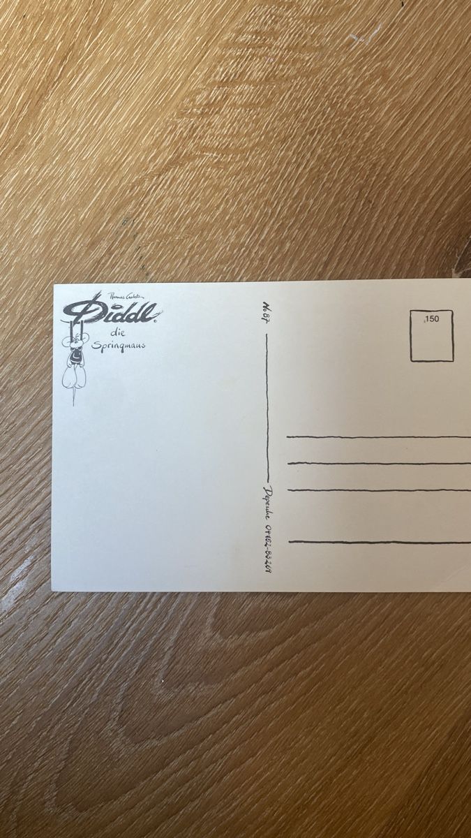 Cartoline: Diddle Postkarte Nr. 87 – Nuovo (secondo la descrizione) da Beinwil (Freiamt) venduto da Akgeun 1