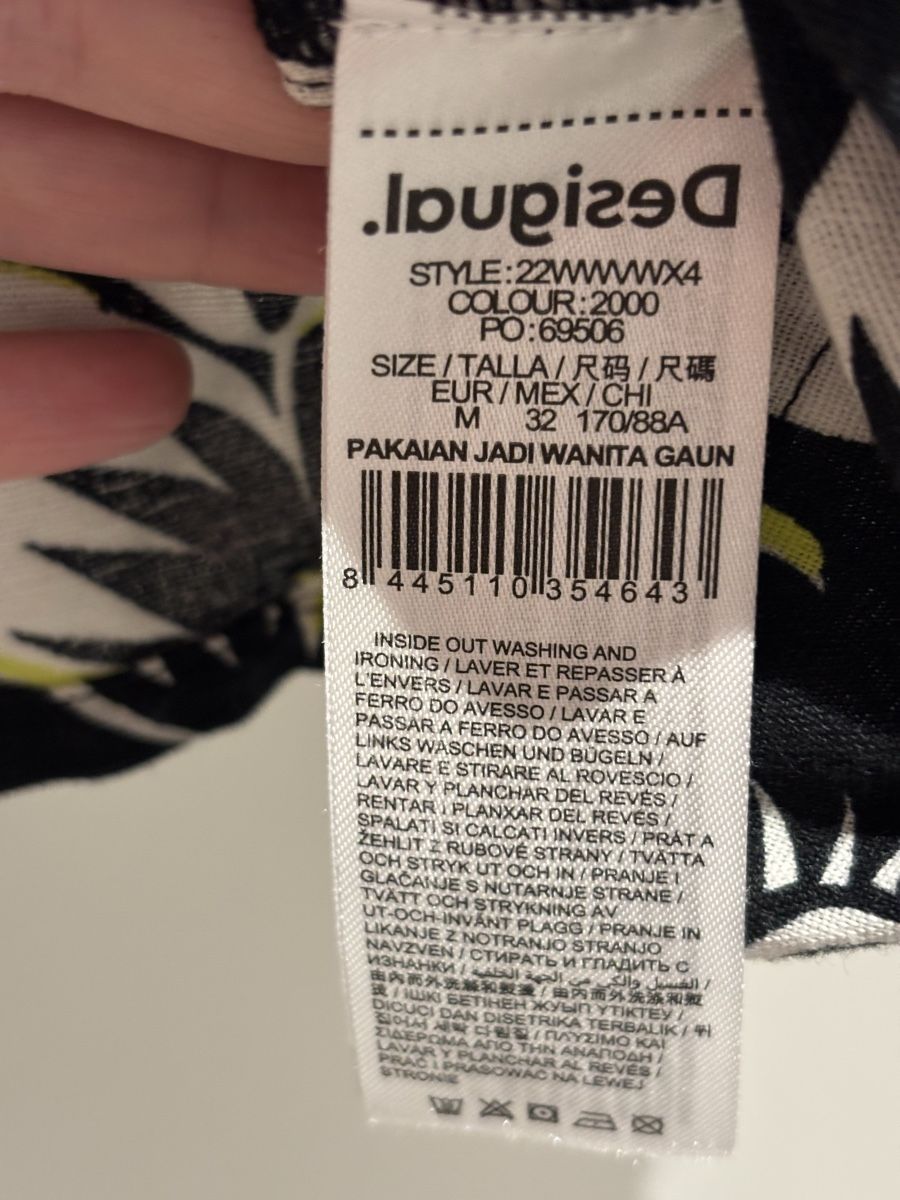 Desigual Vestiti: Robe chemise lin Desigual M – Usato da Bellmund venduto da Celnog 3