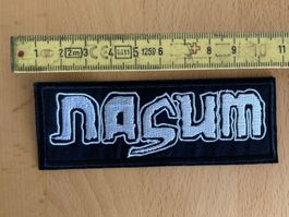 Nasum Patch Aufnäher Metal Rock Band