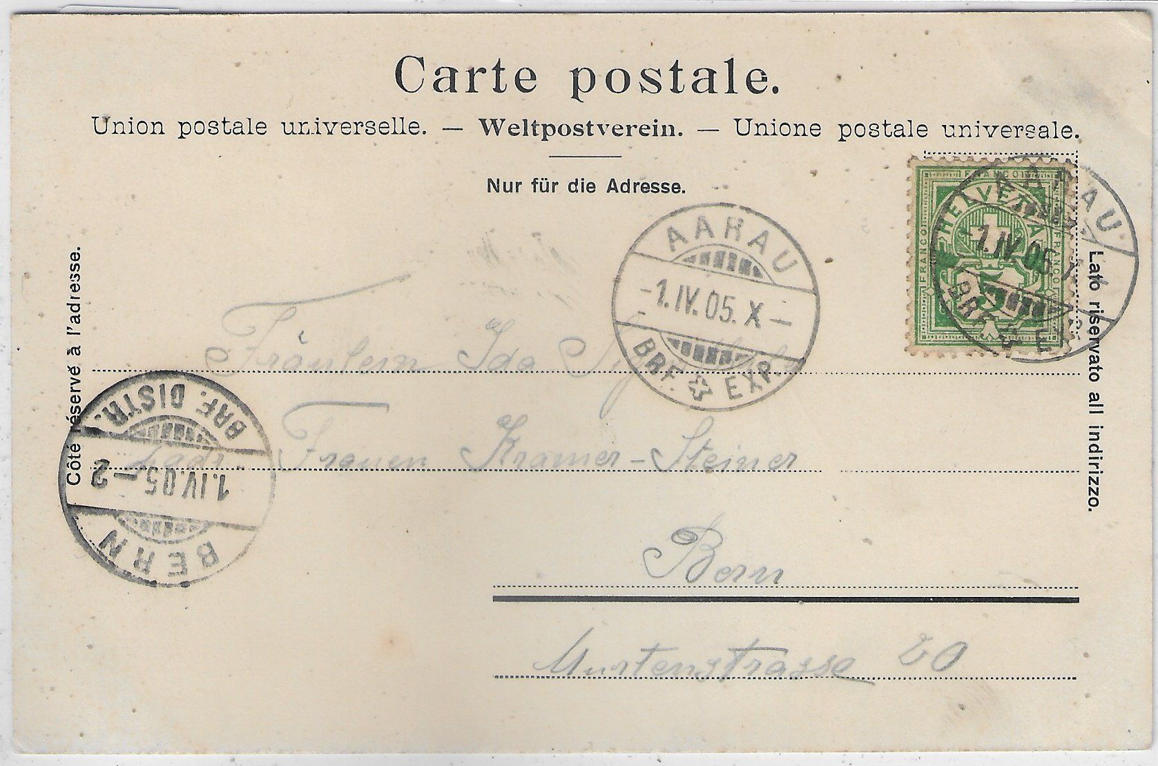 Cartoline postali: Aarau - Generalansicht – Usato da Ettingen venduto da Kartenplanet 1
