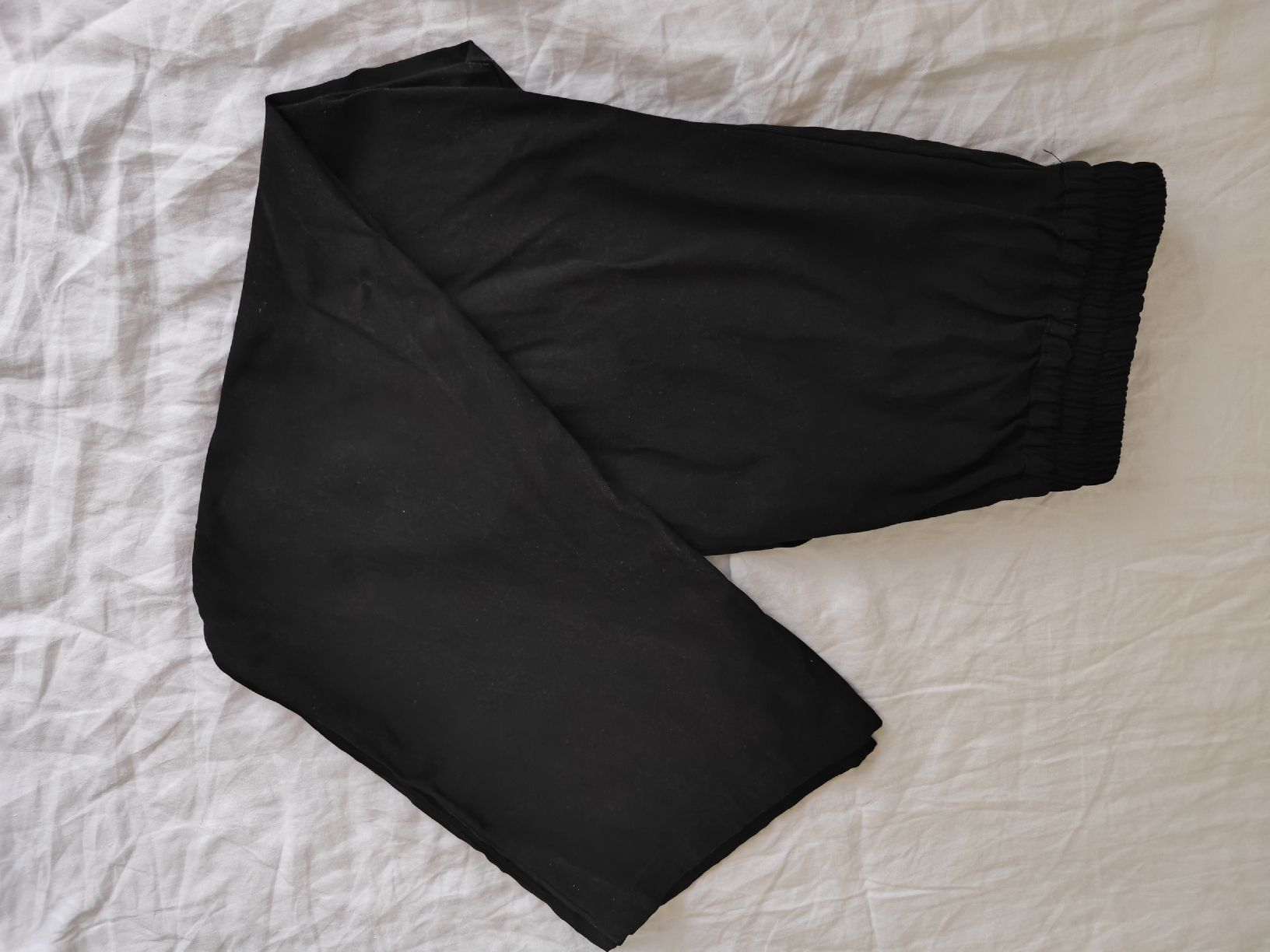 Hosen: Pantaloni neri 100% seta S/M – Gebraucht aus Biasca von Giampy38 2