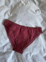 Brandy Melville Slip Grösse XS Bordeaux Rot Spitze NEU!
