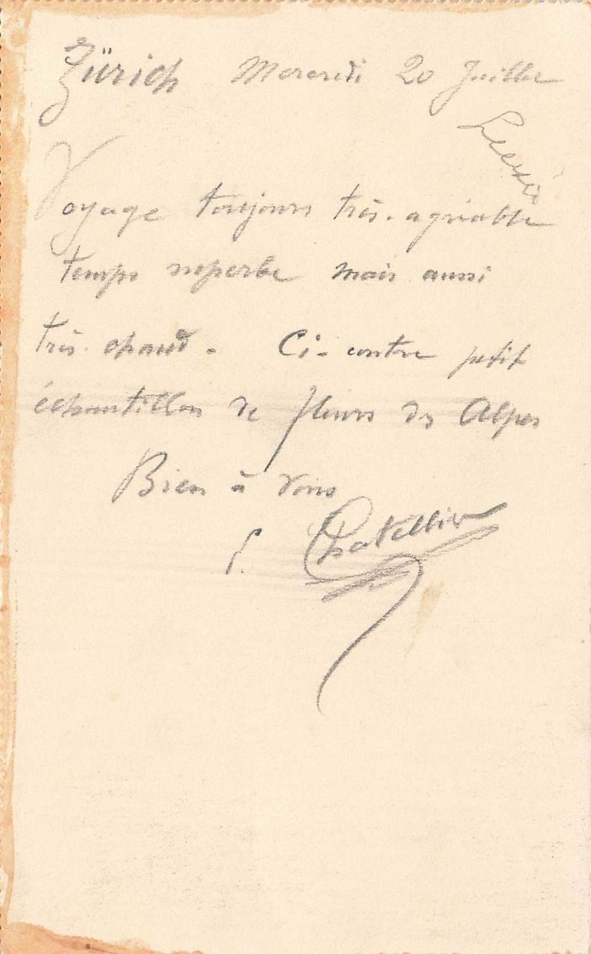 Cartoline postali: Zurich Stadttheater anime – Usato da Biasca venduto da Blenio71 1