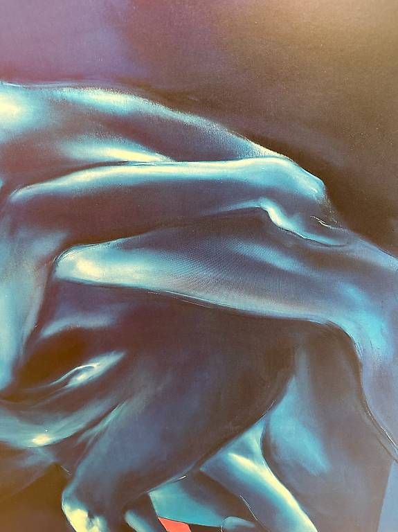 Foto & Immagini: Daniel Gasser Kunstdruck 1992 abstrakte Aktkomposition – Usato da Obernau venduto da Arche_Noah_Brocki 2