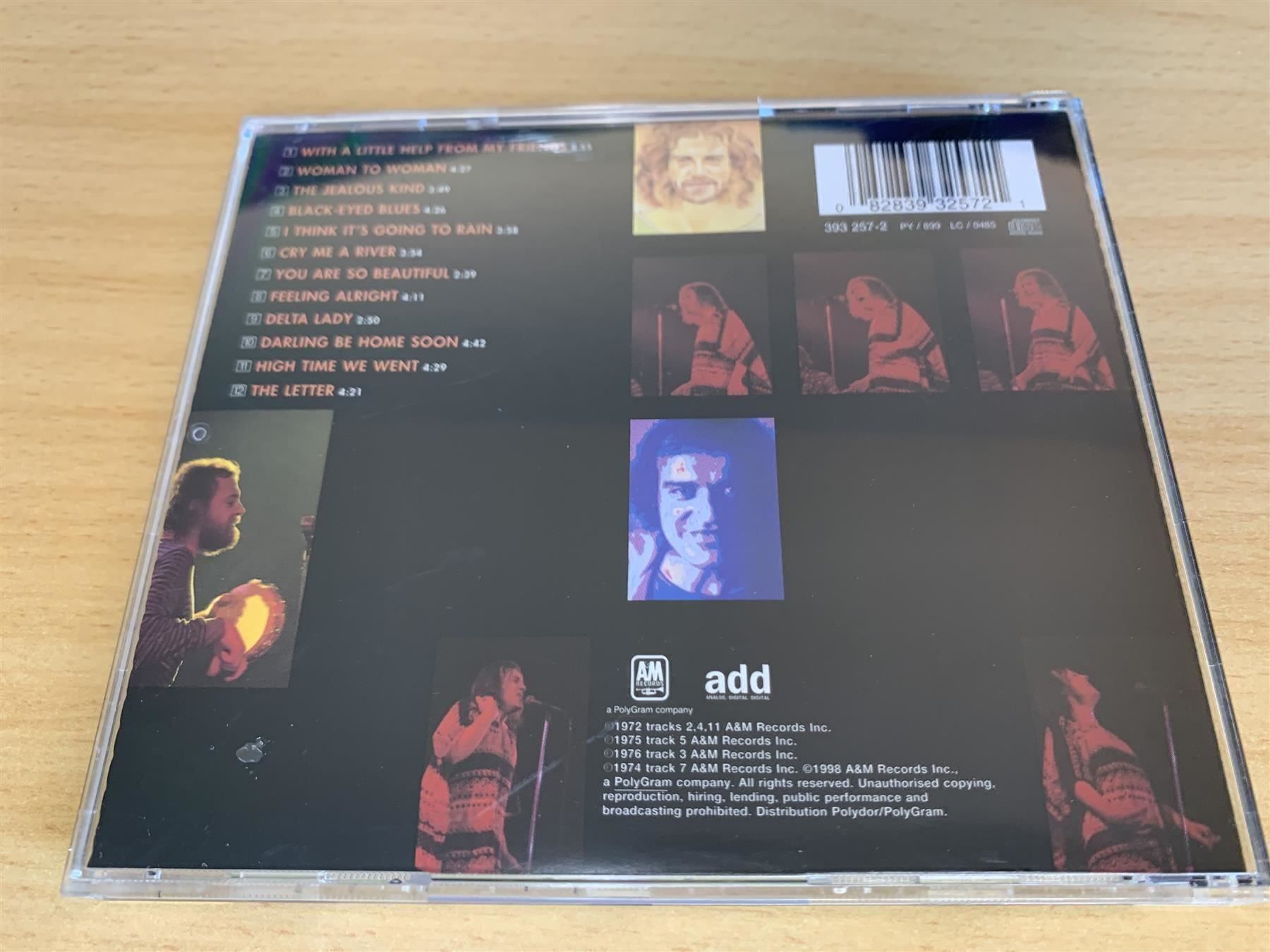 CD: Joe Cocker – Joe Cocker's Greatest Hits – Usato da Rikon im Tösstal venduto da Alpenmutz 1