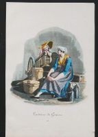 Genève Laitière Tracht Aquatinta