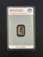 Goldbarren 1g Reiffeisen Bank