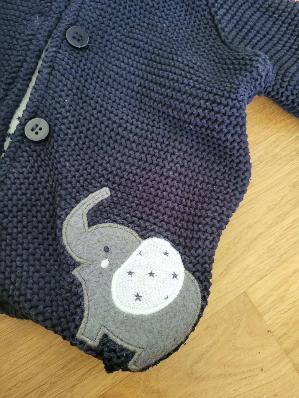 Giacche & Cappotti: Jacke Strickjacke Ohren Elefant Grösse 68 – Usato da Wikon venduto da lin_qw8x 1