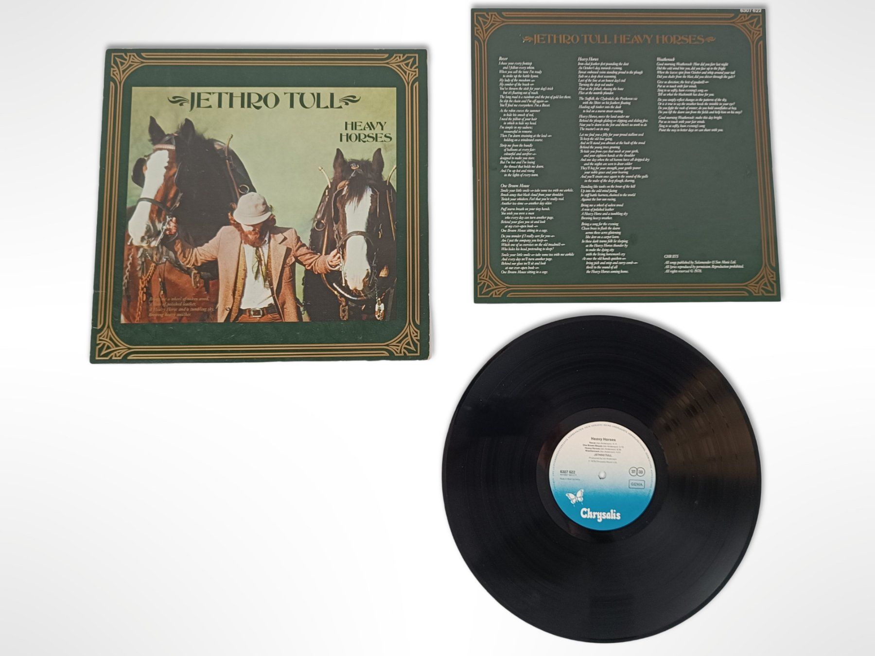 Dischi in vinile: Vinyl Jethro Tull - Heavy Horses – Usato da Suhr venduto da Restwert_Suhr 3