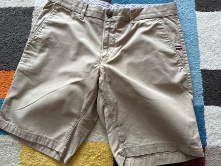 Hose - Tommy Hilfiger Shorts Brooklyn Gr. 33 Beige Herren