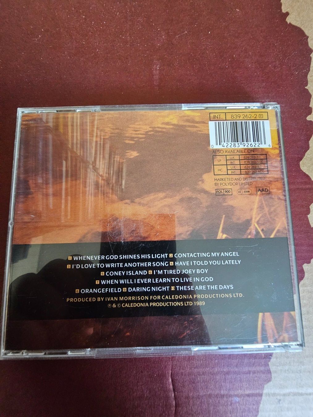 CDs: CD - Van Morrison – Avalon Sunset (Blues, 1989) – Gebraucht aus Biberist von Foolio0 1