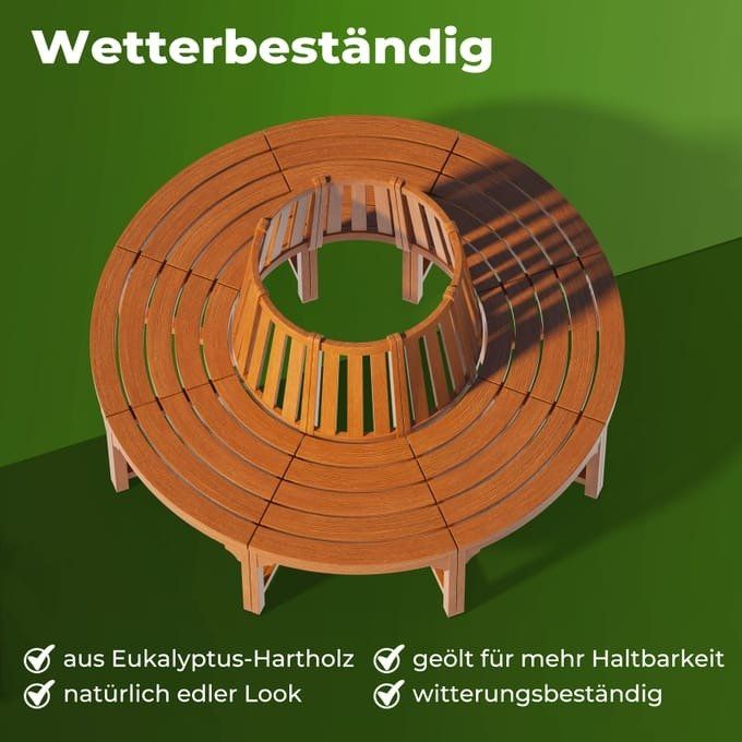 Panchine: Baumbank 160cm - Eukalyptus – Nuovo e nell'imballaggio originale da Winterthur venduto da aredo 1