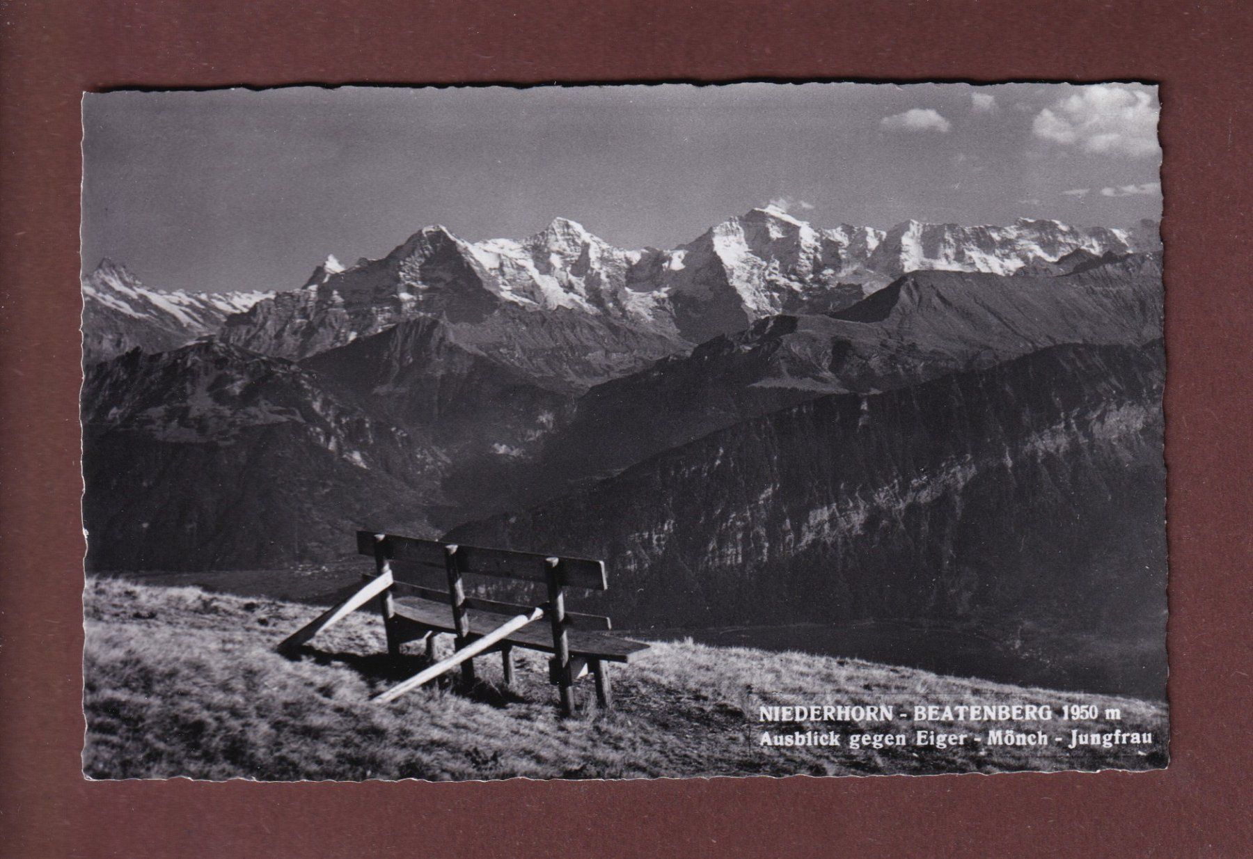 Cartes postales: NIEDERHORN-BEATENBERG – D'occasion à Pully par nicecards-shop