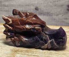 Amethyst Drachenkopf 302g