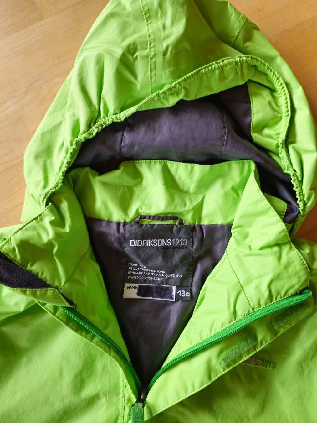 Didriksons Jacken: Regenjacke Didriksons Grösse 130 – Gebraucht aus Lungern von Bohnenkraut69 2