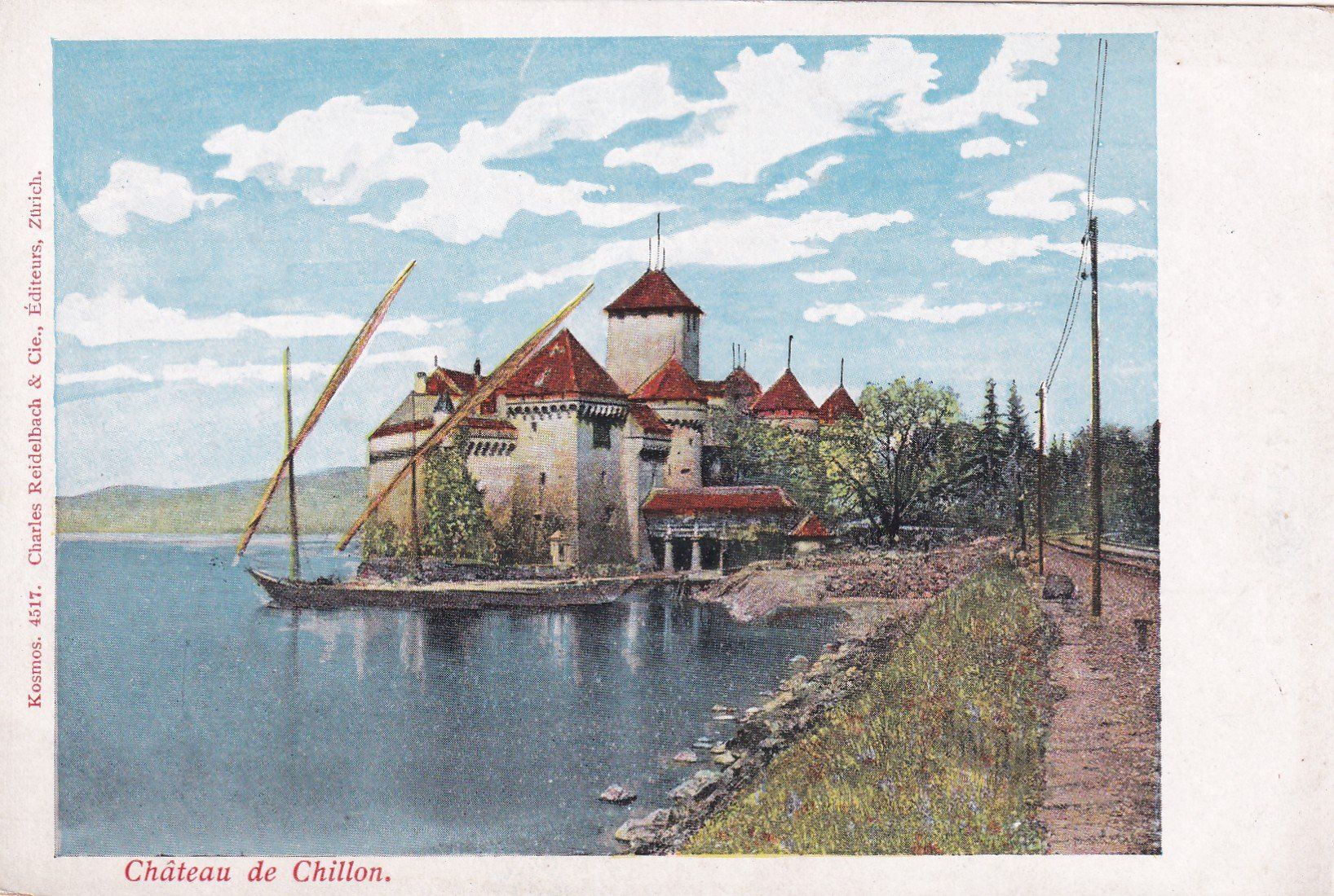 Cartoline postali: Château de Chillon – Usato da Cormoret venduto da Pascalll2001