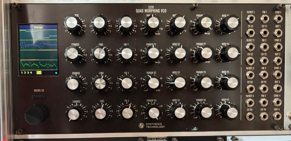 Synthesis Technology E370 Quad Morphing VCO Eurorack Module (Gebraucht ...