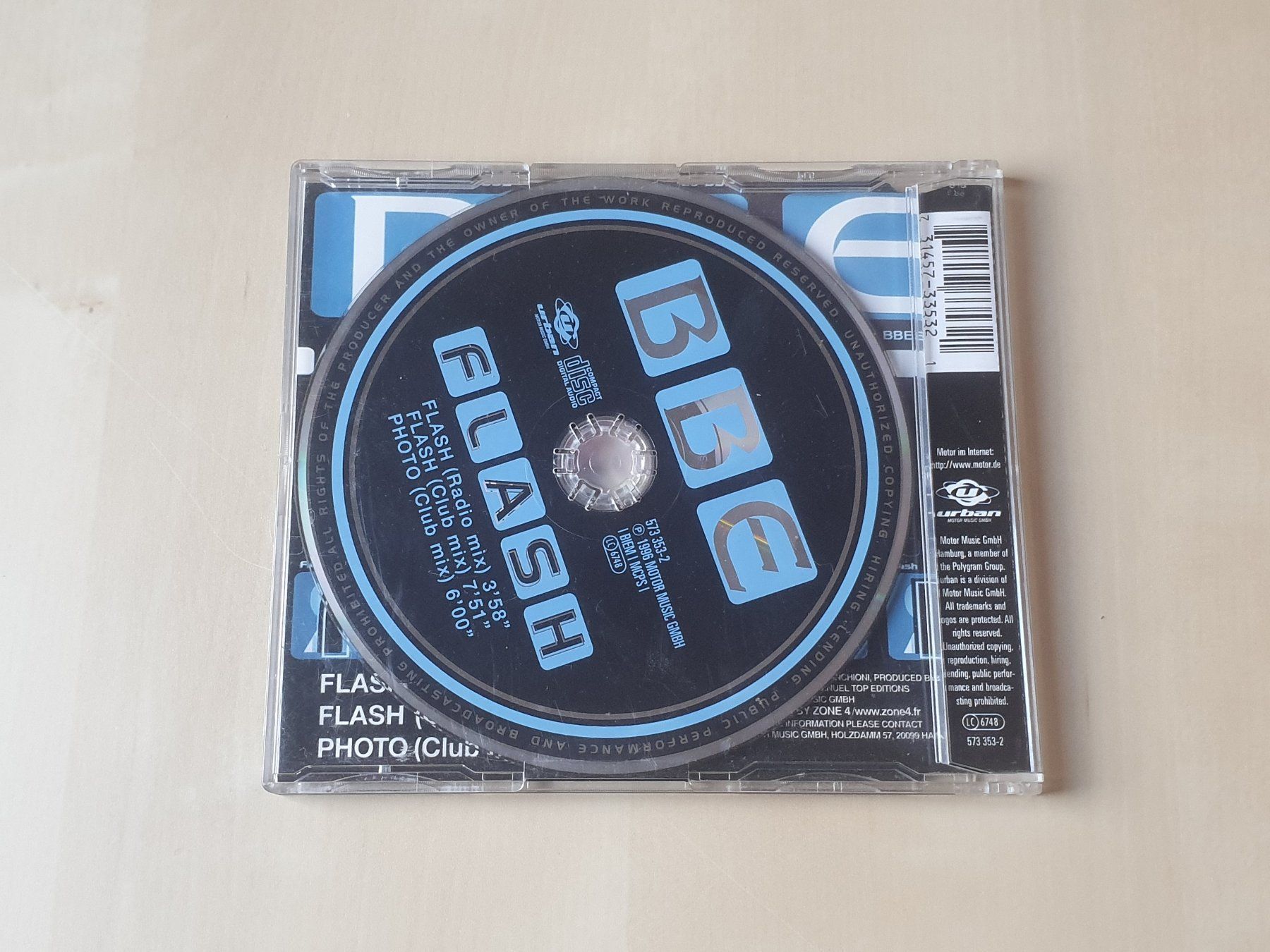 CD: BBE Flash – Usato da Stansstad venduto da collectorsshop 1