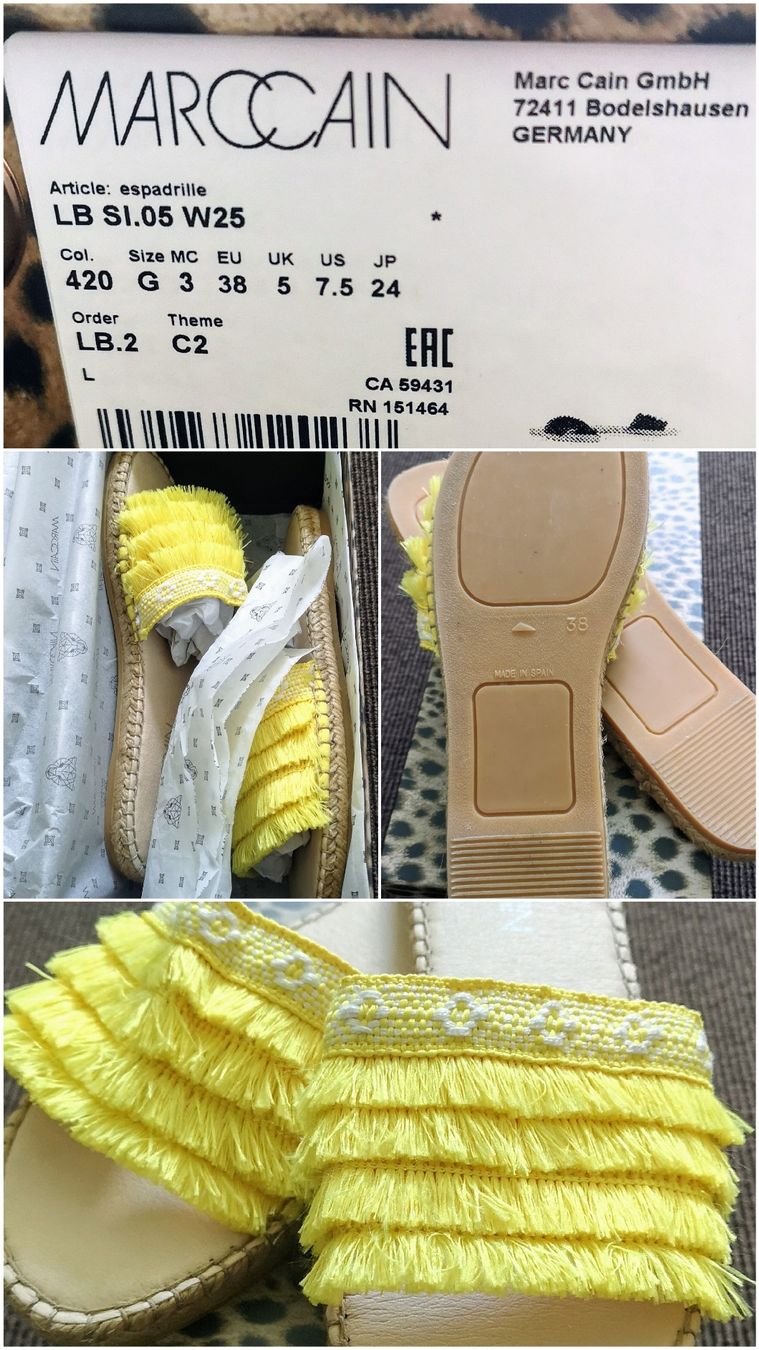 Marc Cain Scarpe da donna: Marc Cain Espadrillos Gr 38 NEU!  – Nuovo e nell'imballaggio originale da Widnau venduto da Schurlibua
