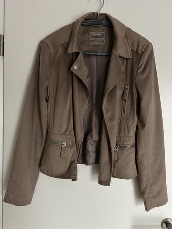 Chicoree Wildlederjacke im Biker-Stil, Grösse S Top!